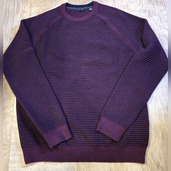 Ted Baker London Other - Ted Baker Burgundy Ribbed Sweater
